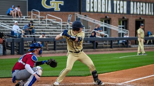 Georgia Tech catcher Jack Rubenstein will get a chance at a starting role for the Yellow Jackets in the 2023 season. (Danny Karnik/Georgia Tech Athletics)