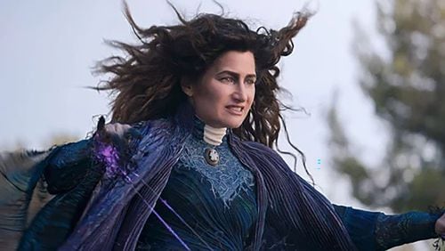 Kathryn Hahn, whose character Agatha Harkness was beloved in "WandaVision," is getting her own spinoff "Agatha: Agent of Chaos" on Disney+. DISNEY+