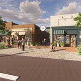 Church Street in Marietta will be home to several food and beverage concepts including Bom, Woody's Cheesesteaks and Contrast Artisan Ales. / Courtesy of Square Feet Studios
