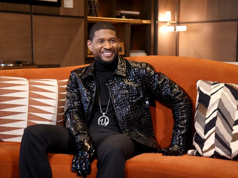 Usher’s ninth studio album, “Coming Home,” debuted Feb. 9 at No. 1 on Billboard’s top album sales chart.. Photo by Tyson A. Horne/ Tyson.horne@ajc.com