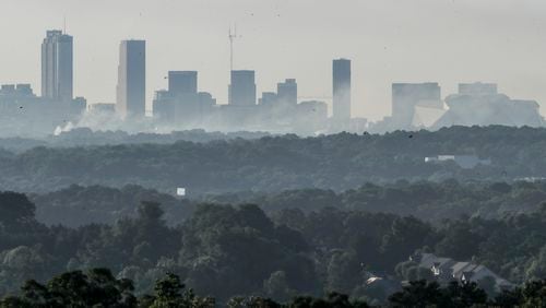 June 16, 2022 - The Atlanta skyline. (John Spink / John.Spink@ajc.com)