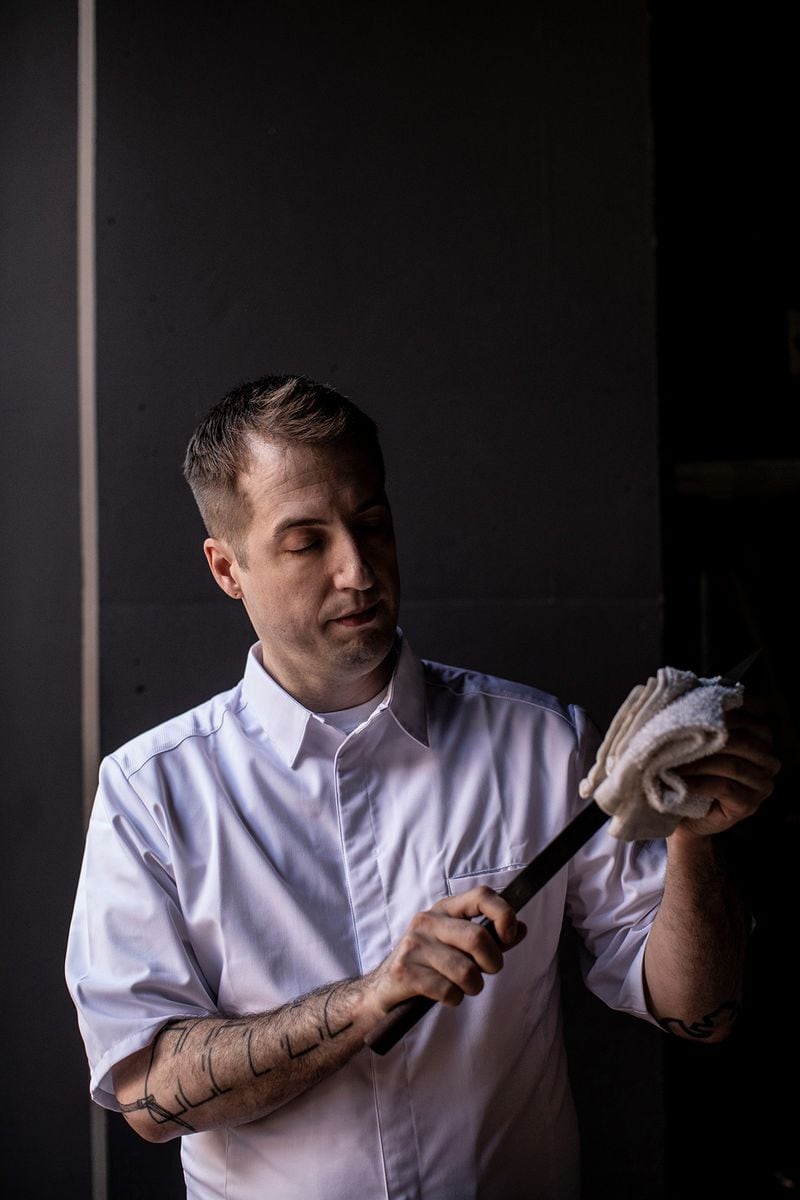 J. Trent Harris is the sushi chef behind Castelluci Hospitality Group’s Mujo pop-up, which is being turned into a restaurant planned for next year. Courtesy of Heidi Harris