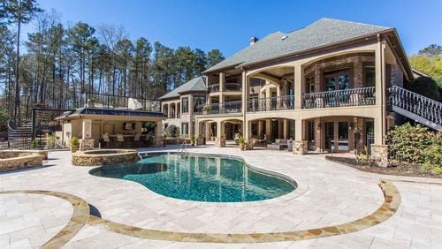 This home on the shores of Lake Lanier is on the market for $3.2 million.