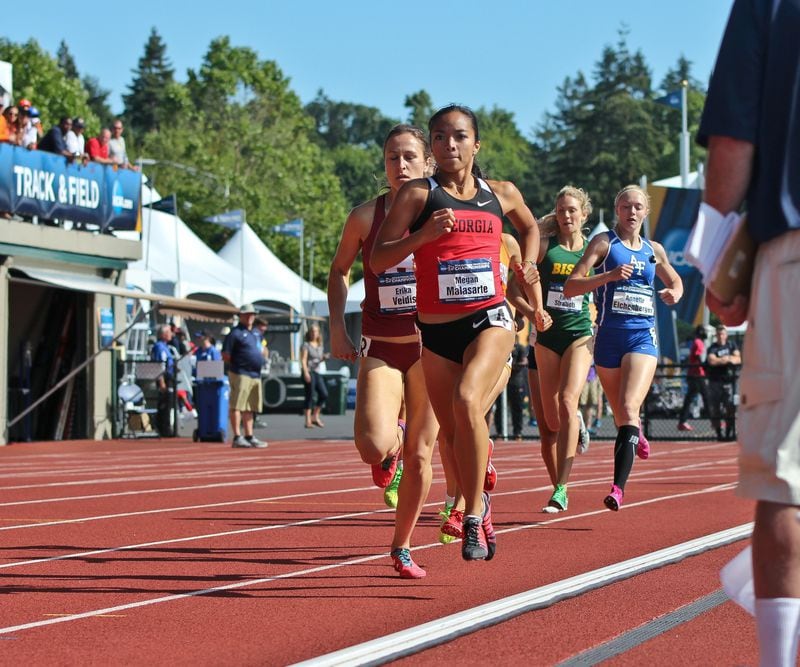 This weekend, Malasarte, a 2014 University of Georgia graduate, will be back in Athens making her outdoor track and field debut in an Atlanta Track Club uniform at the Spec Towns Invitational