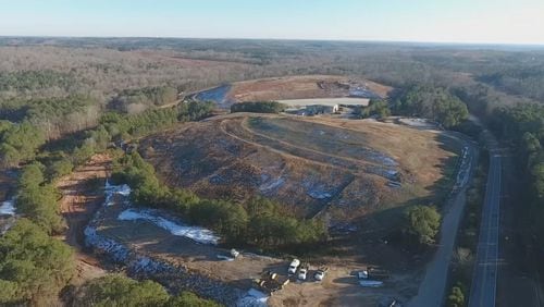 This landfill in Newton County needs millions of dollars to remediate because it was originally built without a lining and contains toxic substances. The state funds only a fraction of hazardous waste remediation because the Legislature diverts most of the money from a hazardous waste trust fund to other needs.