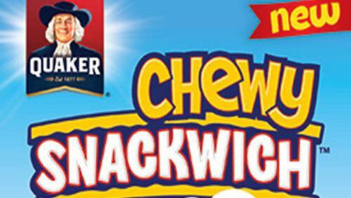 Quaker's new Chewy Snackwich is one of those snacks that is (sort of) good for you. (Pepsico)