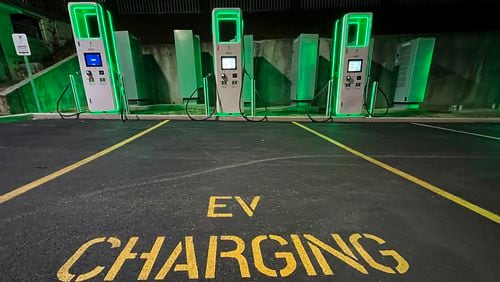 The Georgia House on Monday approved a bill that could pave the way for an expected proliferation of electric vehicles. (Tom Gralish/The Philadelphia Inquirer/TNS)
