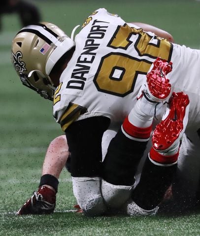 Photos: Falcons are sacked by the Saints