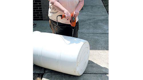 Do-it-yourself rain barrel kits will be offered for sale to Roswell residents June 18-29. They can be ordered online and picked up at the Roswell Recycling Center. AJC FILE