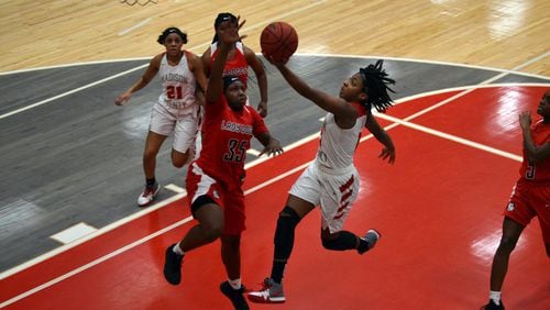 Madison County sophomore guard Kayla McPherson, the AJC  girls Player of the Year, scored 28 points per game this season.