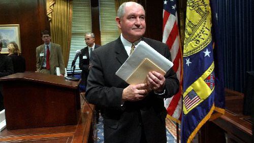 Former Gov. Sonny Perdue in 2004.