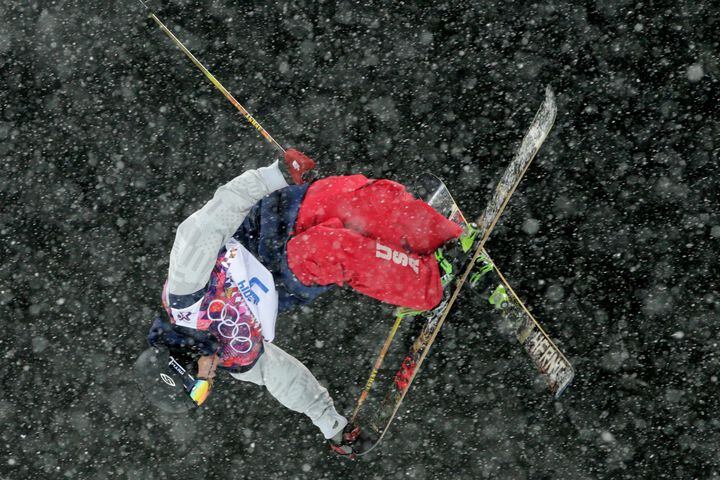 IMAGES: The aerial artistry of freestyle skier David Wise