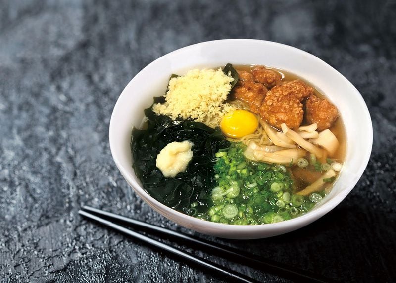 The sutamina ramen at Haru Ichiban features the addition of crispy nuggets of chicken karaage. CONTRIBUTED BY HARU ICHIBAN