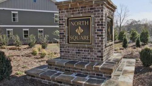 The North Square townhome community, close to downtown Marietta, is similar to one approved March 14 by the Marietta City Council. Courtesy of Traton Homes