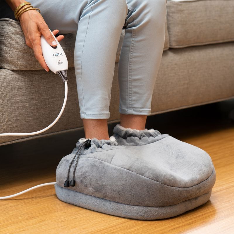 Nix cold feet with the PureRelief foot warmer, a great gift for both grandparents.  
(Courtesy of Pure Enrichment