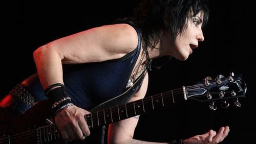 Joan Jett opened for Boston in 2017 and will headline a show at The Fred this summer. Photo: Melissa Ruggieri/AJC