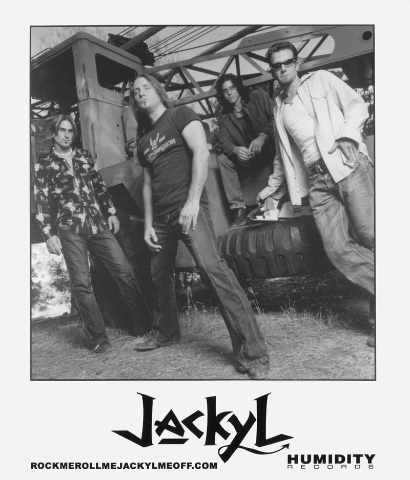 A publicity shot of Jackyl, circa 2002.