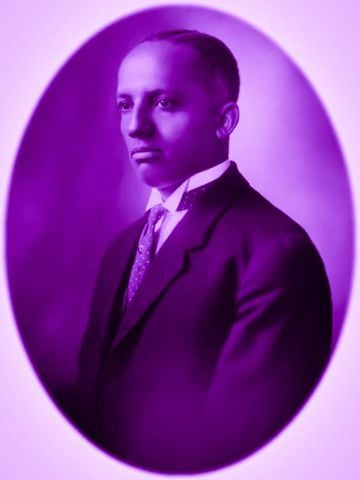 Carter G. Woodson - Initiated 1917 as an honorary (elected) member