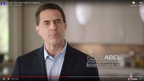 Kevin Abel, a Democratic candidate for U.S. Rep. Karen Handel s suburban Atlanta seat, released a new campaign ad this week that blasts President Donald Trump’s handling of an Obama era program that is shielding young immigrants from deportation.