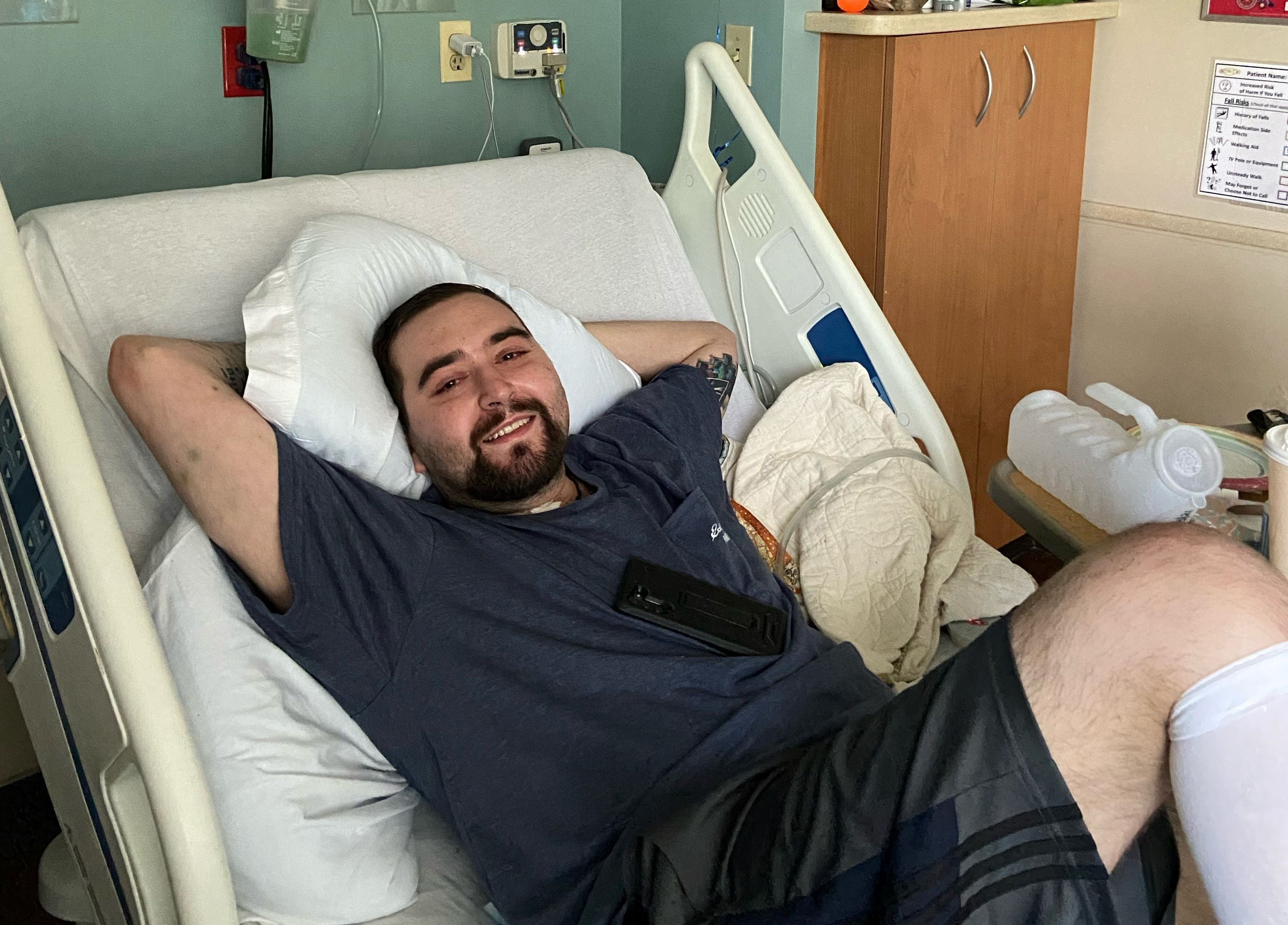 Bargatze said his life may never be the same. But, he said, 'I'm sure as hell going to make the absolute best of the second chance God has given me.'