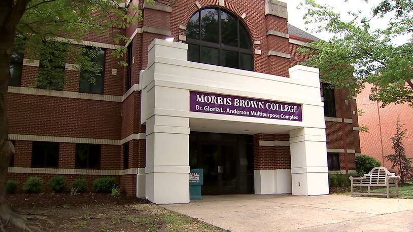 Morris Brown College was the first institution of higher education in Georgia created by Black people for Black students. AJC FILE PHOTO.
