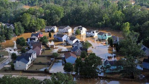 A Flood Risk Open House is set for 5 to 7 p.m., Aug. 30, at the Cherokee County Administration Building in Canton to answer property owners’ questions about updated flood maps. AJC FILE