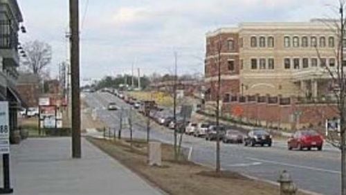 Suwanee approves funds to relocate power lines for Buford Highway reconstruction. Courtesy of City of Suwanee