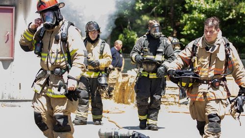 Cobb County Fire and Emergency Services' overtime hours have shot up in recent months due to firefighters being out on quarantine. (Photo provided/Cobb County Fire and Emergency Services)