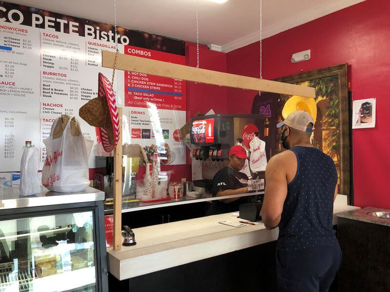 Reo Pagán decided to retool Taco Pete Bistro, his sit-down restaurant in Hapeville, in the style of the East Point original — takeout only. Wendell Brock for The Atlanta Journal-Constitution