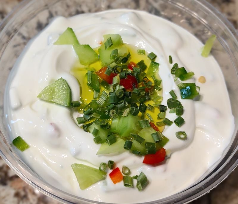 Labne yogurt dip from Taza Foods. Courtesy of Taza Foods