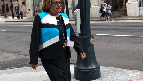 Nina Hickson, Atlanta’s City Attorney and former the general counsel of the Atlanta Beltline, is a former judge, federal prosecutor and was once the city of Atlanta’s ethics officer. Tuesday, April 24, 2018. J. Scott Trubey