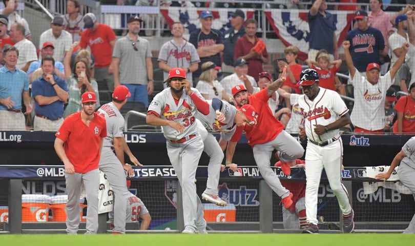 Photos: Braves drop Game 1 to the Cardinals