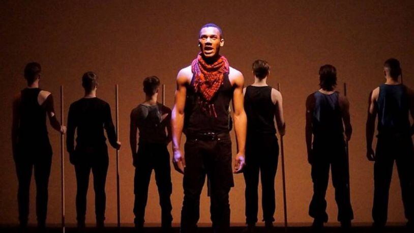 Atlanta native Joseph Wood III performs at the Liverpool Institute for Performing Arts. He won a scholarship from YouthArts, an international organization that promotes and advances young artists in a variety of disciplines. CONTRIBUTED