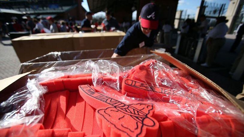 The Braves officially open new SunTrust Park in Cobb County on Friday. (AJC FILE)