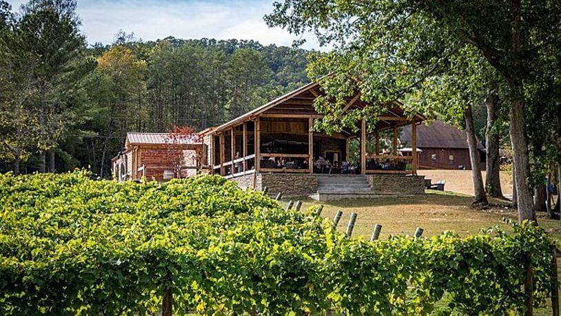 The Bear Claw Winery in Blue Ridge is usually a popular tourist spot in the spring in Fannin County.