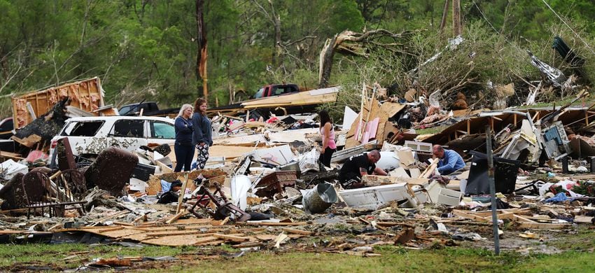 Photos: Tornadoes, violent storms rip through Georgia