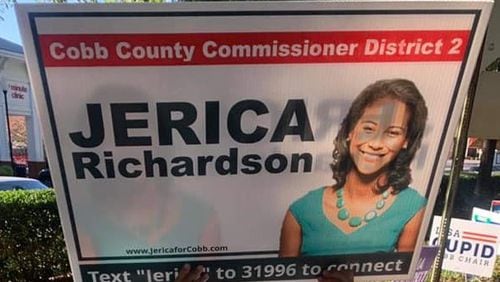 By early March, new Cobb District 2 Commissioner Jerica Richardson has plans to publicly present her list of priorities for the district. Contributed