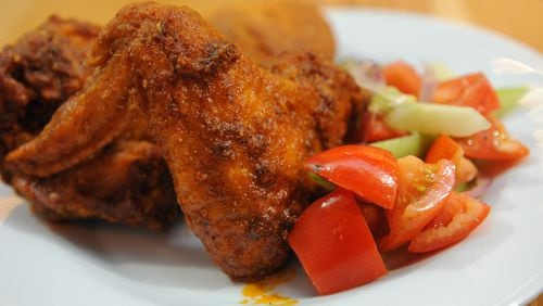 Hot chicken at Richards Southern Fried. / AJC file photo