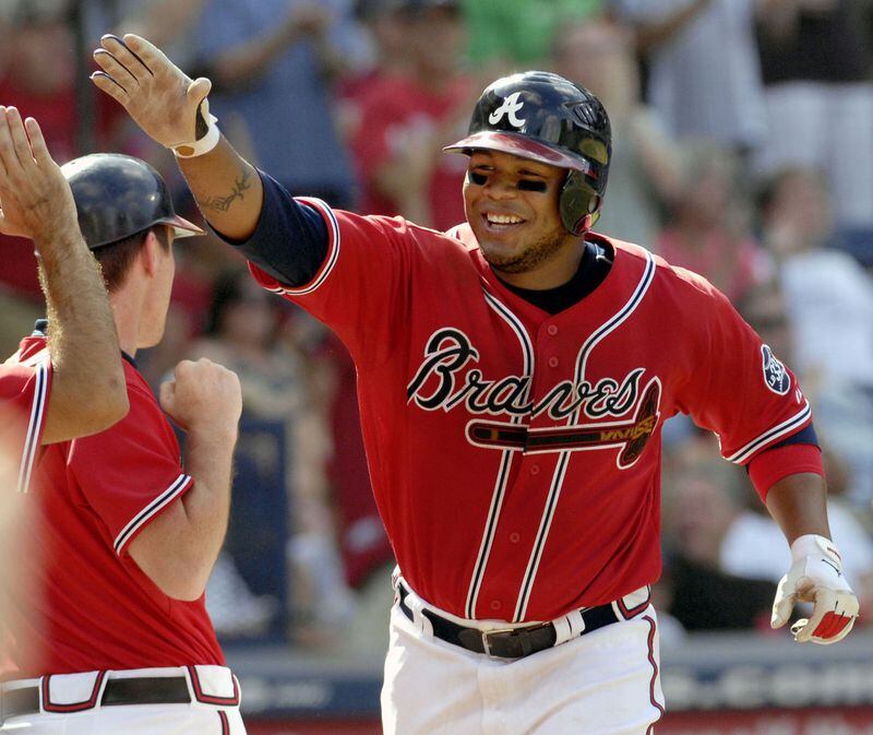  Despite 434 home runs, 10 consecutive Gold Gloves with the Braves and the 20th-best career defensive WAR in major league history, Andruw Jones has been named only about 6 percent of the writers' Hall of Fame ballots made public through Monday. (AP file photo)