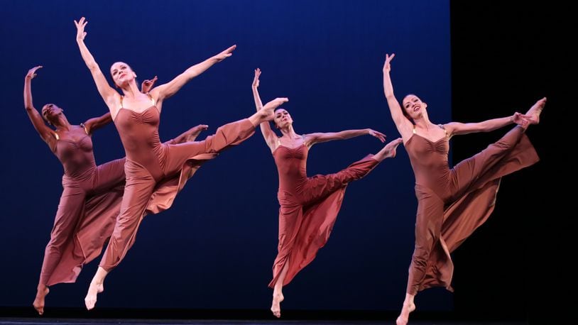 The Martha Graham Dance Company will perform "Diversion of Angels" at the Rialto Center for the Arts on Feb. 5. (Photo by Melissa Sherwood)
