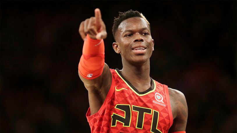Hawks guard Dennis Schroder will miss today’s game against the Bulls.