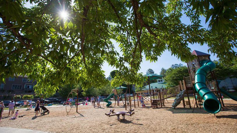 Brookhaven's Ashford Park will be closed this week due to quick renovation. The park should reopen next week. Jenni Girtman / Atlanta Event Photography