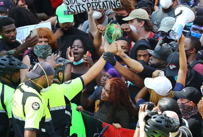 PHOTOS: Protestors gather across metro Atlanta