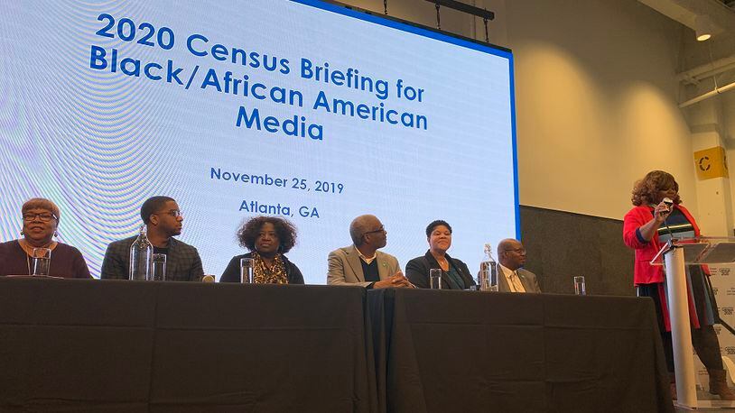 The U.S. Census Bureau announced in Atlanta Monday that it will rely on a multimillion-dollar advertising campaign, a hiring spree and partnerships to tackle a stubborn problem ahead of the 2020 census: Getting a complete count of African-Americans. JEREMY REDMON/jredmon@ajc.com