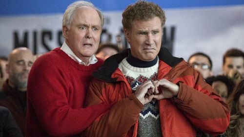 John Lithgow, left, and Will Ferrell star in “Daddy’s Home 2.” Contributed by Claire Folger/Paramount Pictures