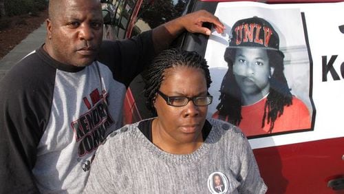 Kenneth and Jackie Johnson’s 17-year-old son Kendrick was found dead in a rolled-up gym mat in 2013.