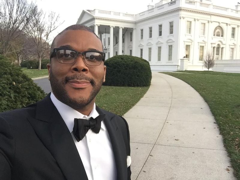 Tyler Perry's White House selfie