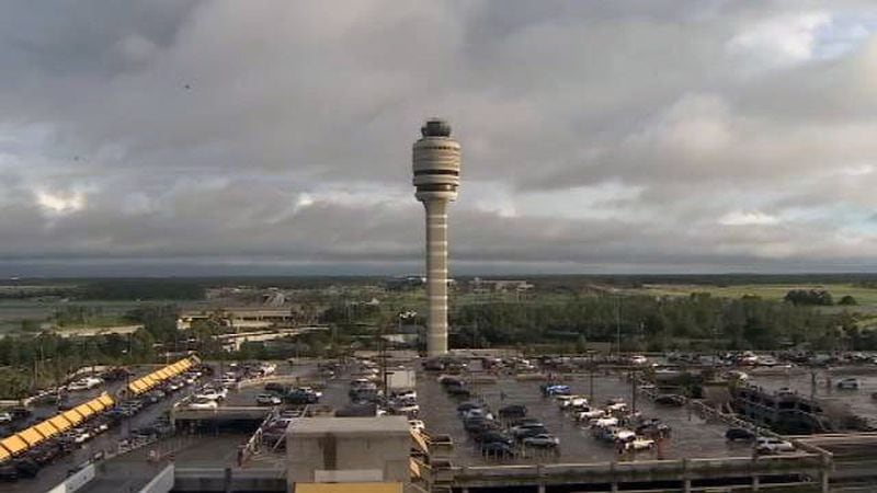 A view of Orlando International Airport.