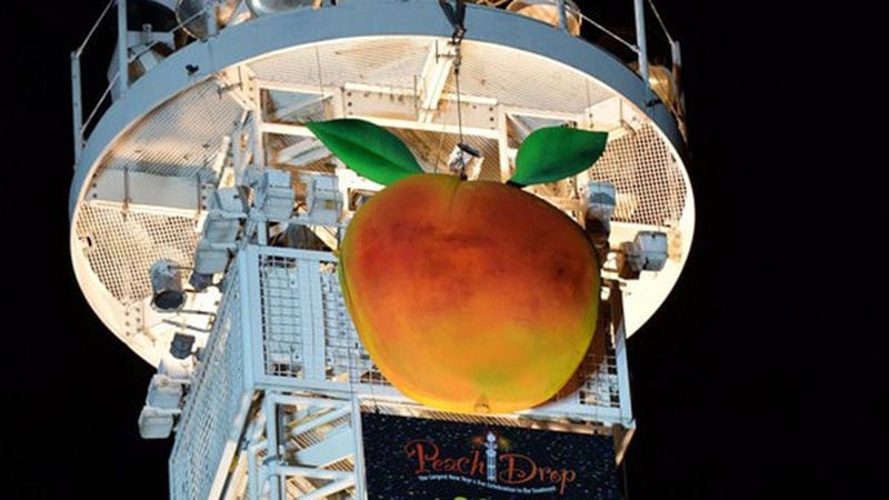 The Peach Drop will take place in Woodruff Park.