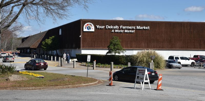 ONLY FOR USE WITH DEKALB FARMERS MARKET STORIES-February 24, 2017 Decatur - Exterior of DeKalb Farmers Market on Friday, February 24, 2017. For a guide to the DeKalb Farmers Market. HYOSUB SHIN / HSHIN@AJC.COM